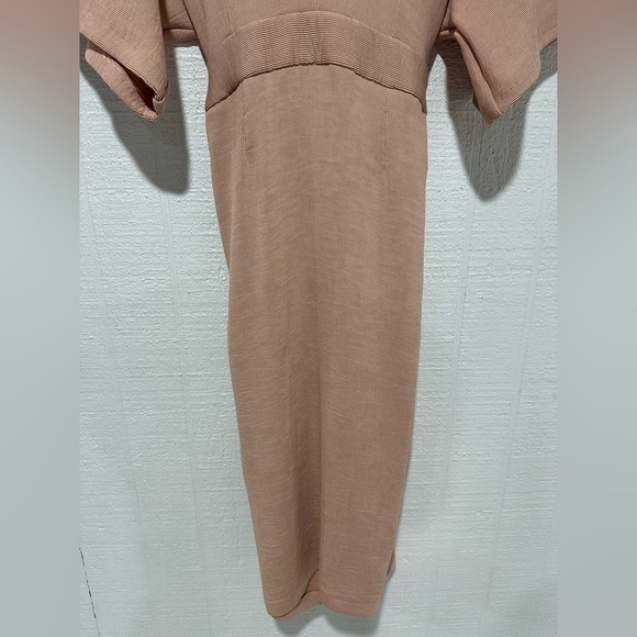 Topshop open back belted midi dress size 8 - Picture 3 of 9